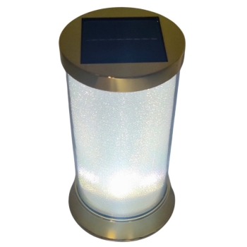 Znicz solarny Subito S085 - Złoty (biały zimny)